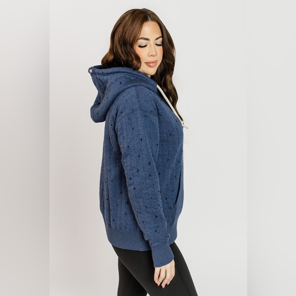 Lunalia Under The Stars Quilted Hoodie